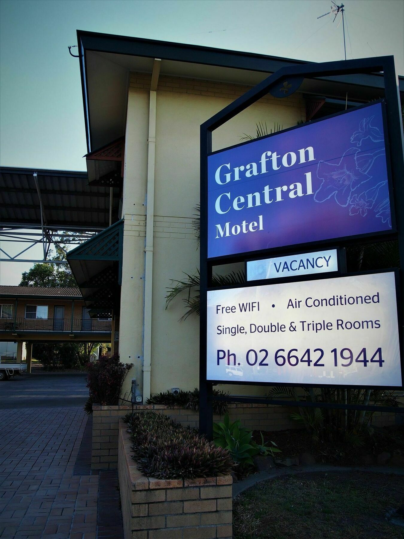 Grafton Central Motel Exterior foto